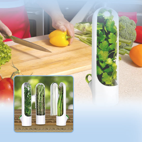 Green-Stem™ Jar | Keep your herbs fresh longer 