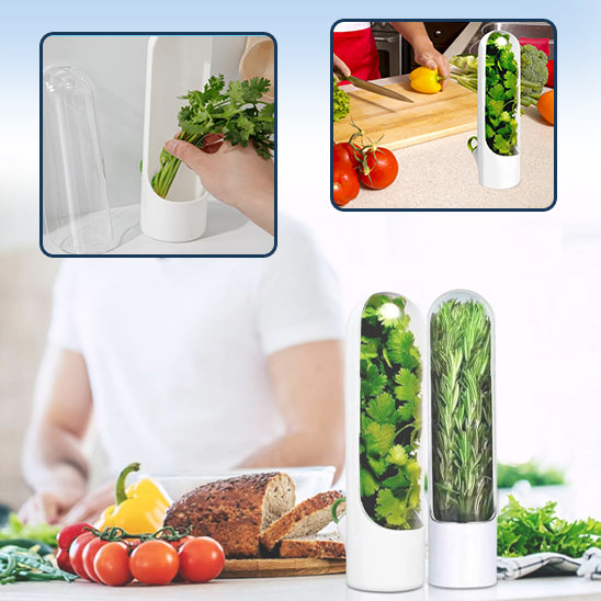 Green-Stem™ Jar | Keep your herbs fresh longer 