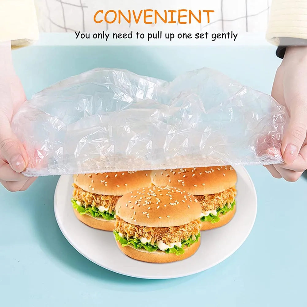 Biodegradable flat cover | Disposable Food Covers | 100 pieces 